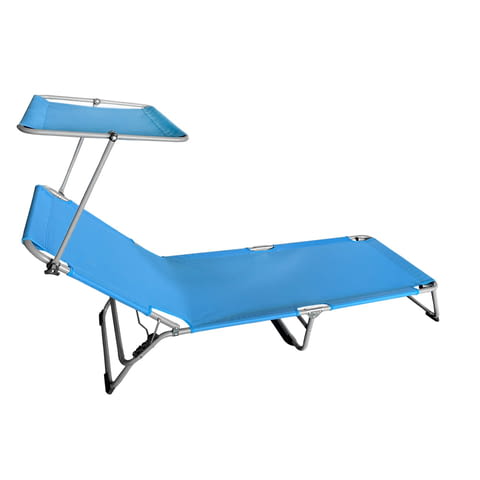 Градински шезлонг Muhler C2013, 188х56хH25cm, град Сандански | Мебели / Декорация - снимка 1