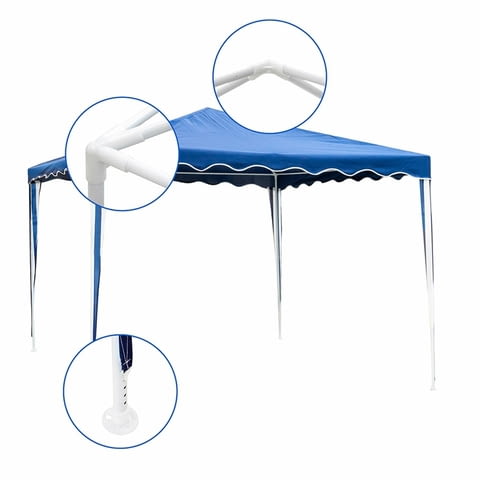 Шатра Muhler G1015 300x300xH250cm, синя, град Сандански | Мебели / Декорация - снимка 2