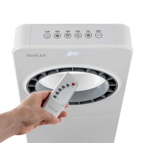 Мобилен охладител Muhler MC-4000, 65W, безвитлов, LED, 4 л, таймер - снимка 4