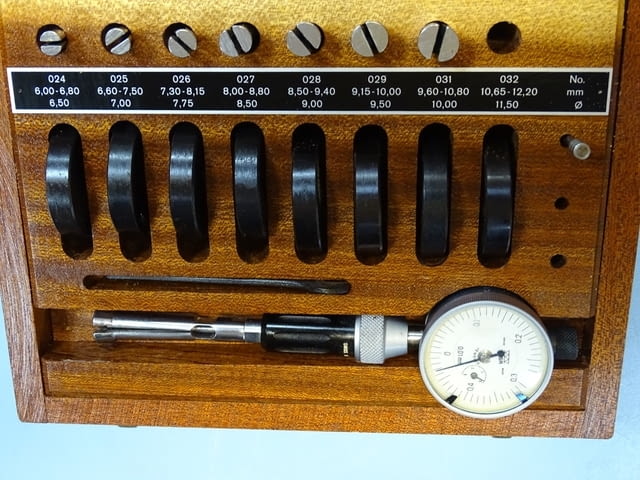 Комплект индикаторен вътромер TESA 6-12mm dial bore gauge set - снимка 3