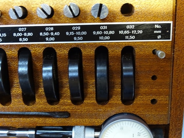 Комплект индикаторен вътромер TESA 6-12mm dial bore gauge set - снимка 4