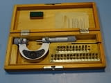 Микрометричен резбомер DDR VEB Suhl M-W Thread Мicrometer 0-25mm