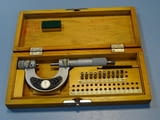 Микрометричен резбомер DDR Suhl M Thread Мicrometer 0-25mm 0.01mm