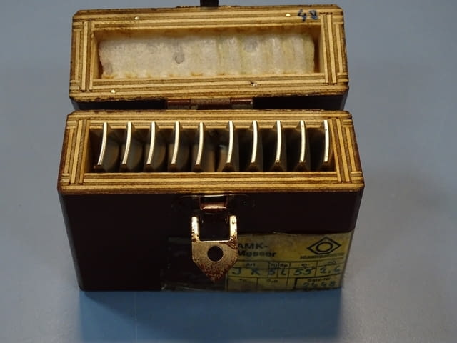 Комплект зъбонарезни ножове AMK-Messer JK, 5L, 5R, 55, M2, 6 klingelnberg - снимка 3