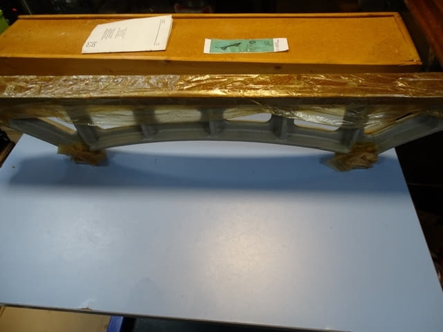 Проверовъчна линия ШМ-1000 cast iron strainght edge L-1000 mm - снимка 3
