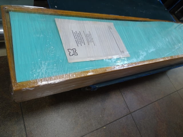 Проверовъчна линия ШМ-1000 cast iron strainght edge L-1000 mm - снимка 9