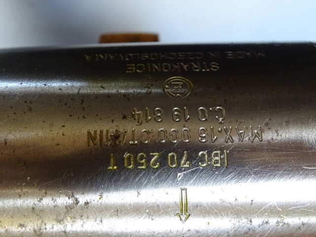 Високоскоростен шлифовъчен шпиндел TOS IBC 70250T grinding spindle R 16000 min-1 - снимка 2
