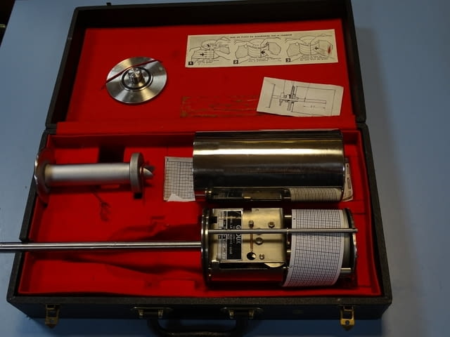 Механичен самописец GROUX 30951 mechanical temperature recorder - снимка 1