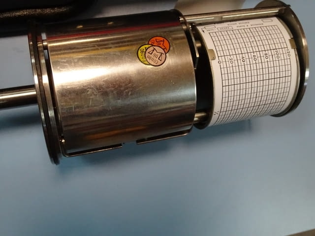 Механичен самописец GROUX 30951 mechanical temperature recorder - снимка 4