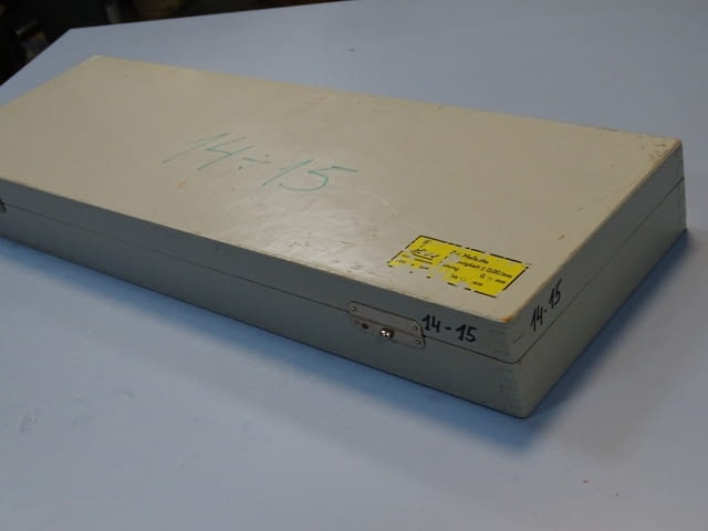 Комплект прецизни цилиндрични измервателни щифтове DDR VEB SCHMALKALDEN TGL 13620 LMW 10-20mm - снимка 7