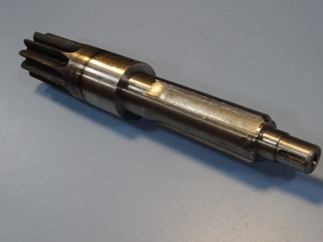 Вал-зъбно колело за струг С13 Gear Shaft / Pinion Shaft for C13 Lathe - снимка 1
