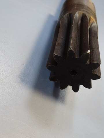 Вал-зъбно колело за струг С13 Gear Shaft / Pinion Shaft for C13 Lathe - снимка 6