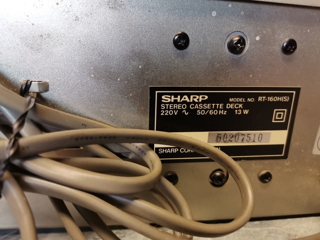 Sharp RT-160 S Cassette Deck Друг - village Kuklеn | Audio Systems - снимка 6