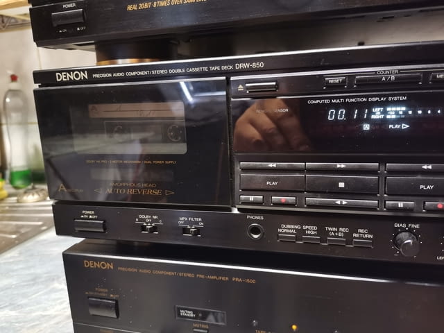 Denon pra 1500, Denon DRW-850, Denon DCD-920 , Denon TU 460, village Kuklеn - снимка 7