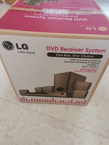 LG HT353SD 5.1 ch DVD Home Cinema System, село Куклен | Телевизори / Декодери - снимка 1