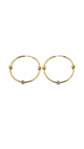 Златни обеци - 2.90гр. - city of Veliko Tarnovo | Earrings - снимка 1