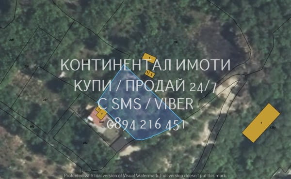 Код 70013. Парцел 640м2 по Пар.4 /право на ползване без плащане на данъци, при желание възможно заку - снимка 1