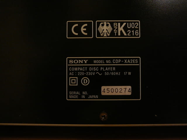 Sony cdp-xa2es cheren - city of Pazardzhik | Amplifiers & Boards - снимка 7