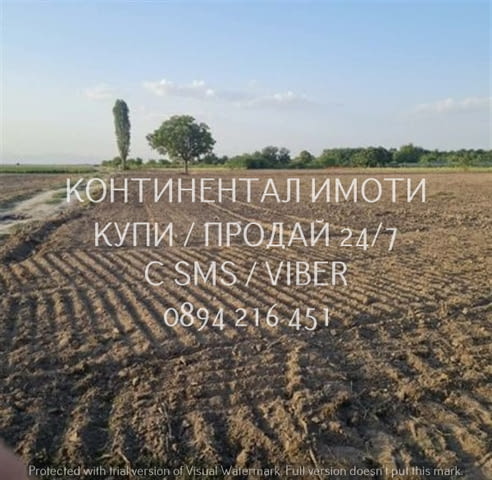 Код 70012. Нива 10500м2, с лесен достъп, до път, ток, в имота има сонда за поливане. Намира се на ок