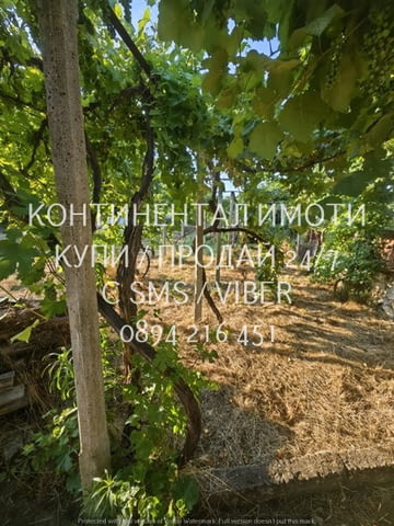 Код 70016. Двуетажна стара къща 80м2 с допълнителни монолитни постройка и двор 930м2 Трифазен и моно - снимка 2