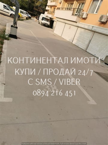 Код 70020. Партерно паркомясто 13м2 на открито до гаражи и др. паркоместа в Луксор 1, с нотариален а - снимка 3