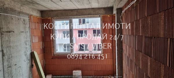 Код 70025. Нов двустаен монолит 60м2 - стр. етап груб строеж. На ет.2 в комплекс Баш пара, кв. Остро - снимка 3
