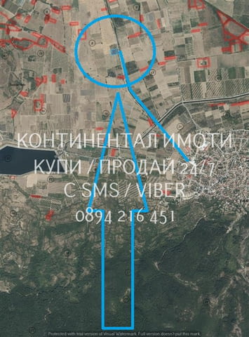 Код 70026. Кодк 70026. Черешова градина 3100м2, на около 1км преди селото, до канал за поливане с мн - снимка 3