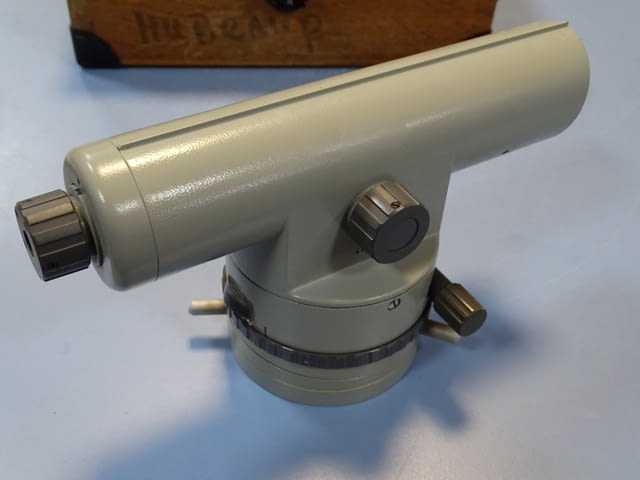 Компенсаторен оптичен нивелир Carl Zeiss Jena NI 050 DDR, city of Plovdiv - снимка 6