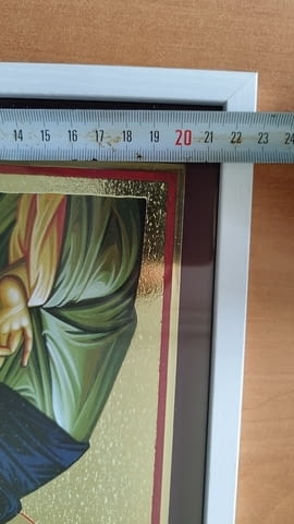 Икона на Свети Наум Охридски 23/32см - арт принт - city of Sofia | Icons - снимка 11