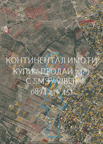 Код 70029. Панорамен парцел около 550м2 за жилищно застрояване с височина до 10м. Реална площ 500м2 - снимка 3