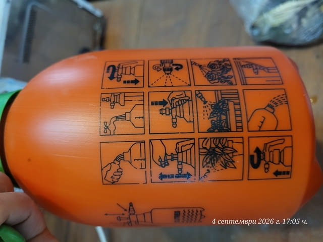 Ръчна градинска пръскачка с предварително напомпване (Pressure Sprayer) - снимка 9