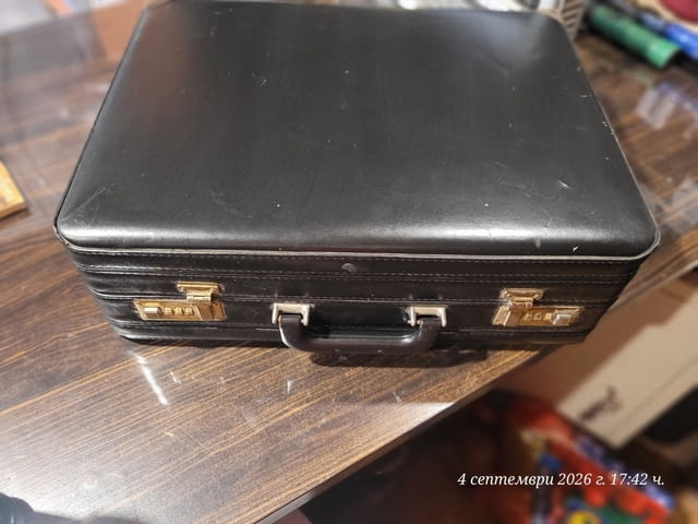 Твърд куфар дипломатическо куфарче (Attache Case / Briefcase) - снимка 12