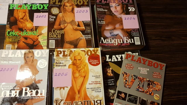Playboy колекция списания – по 7 € бройката. Пълна колекция 2002, 2003, 2004, 2005, 2006 година и - снимка 6