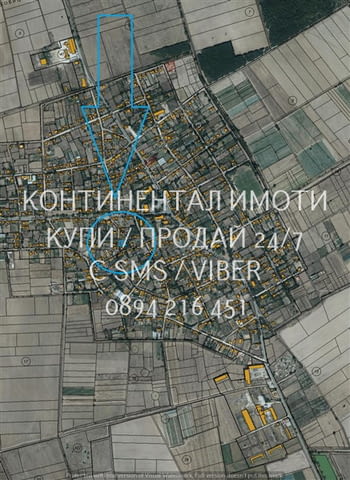 Код 70035. Слънчев парцел 500м2 - отличен регулиран поземлен имот в сърцето на селото. Имотът се нам - снимка 3