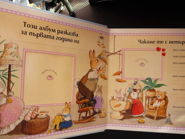 Нашето бебе Албум дневник Незабравими мигове снимки раждане прохождане детска градина училище детето - снимка 3