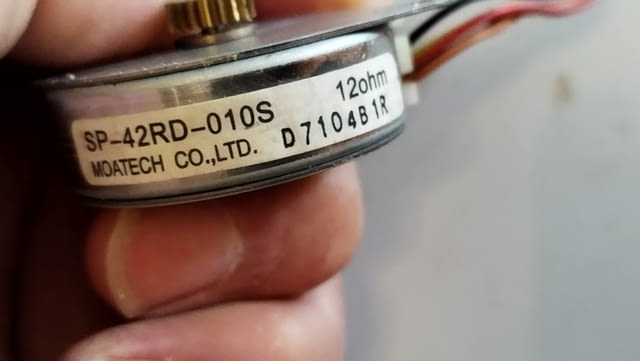 Стъпкови двигатели за скенери и принтери - Moatech SP-42RD-010S и SP-42RD-191M - снимка 2