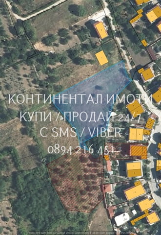 Код 70036. Парцел 3400м2 до регулацията с лице на асфалтирана улица 25м, лесен достъп. Подходящ за р - снимка 1