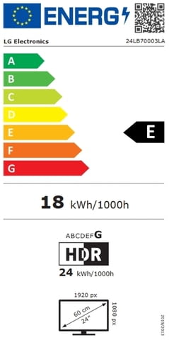 Телевизор, LG 24LB70003LA LED, 2 години - град Сандански | Телевизори / Декодери - снимка 2