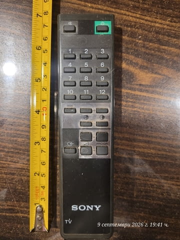 Дистанционно управление Sony Trinitron от 90-те години., град Пловдив | Телевизори / Декодери - снимка 1