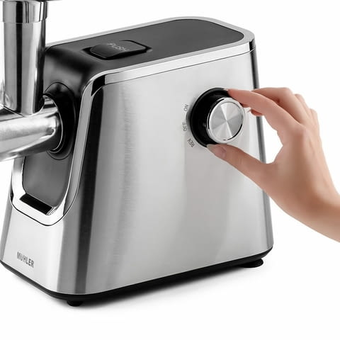 Месомелачка с приставка за домати Muhler MG-1808TS, 1800W, град Сандански - снимка 6