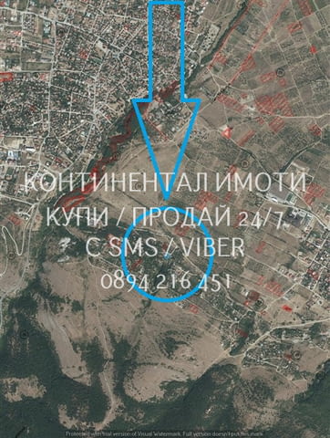 Код 70038. Парцел 500м2 във вилната зона на селото. Парцелът е терасиран на две тераси. В близост до - снимка 3