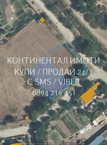 Код 70044. Два съседни УПИта по 530м2 - ток и вода до имотите, виза за стротелство на къща. Тихо мяс - снимка 1