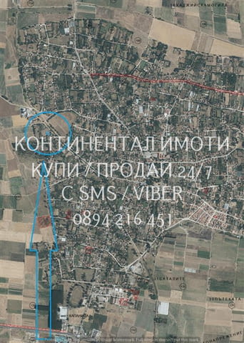 Код 70044. Два съседни УПИта по 530м2 - ток и вода до имотите, виза за стротелство на къща. Тихо мяс - снимка 3