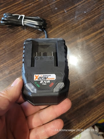 Зарядно устройство Parkside PLG 20 C1 от серията Parkside X 20V Team. - снимка 6