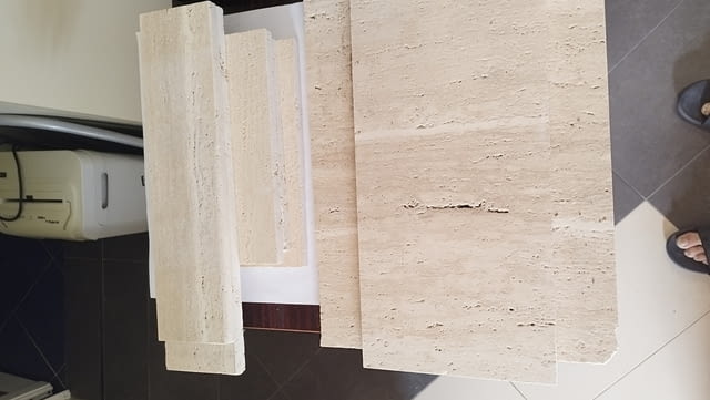 Травертин естествен камък парчета за настилки и облицовки, city of Sofia | Construction Materials - снимка 11