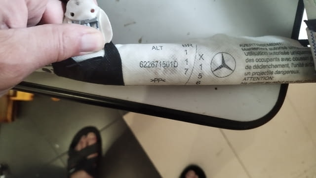 Mercedes GLA класа - оригинален еърбег тип „завеса“ (Curtain Airbag) 2015-2019 - снимка 11