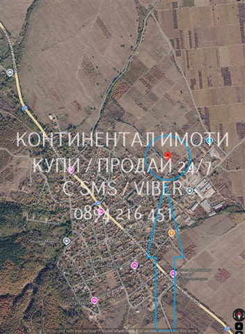 Код 70048. Поземлен имот 760м2, в съседство има прекарана вода и електричество, парцелът е с изглед - снимка 3