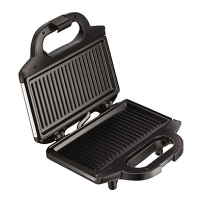 Сандвич мейкър, Tefal SM157236 Ultracompact white, grill plate, 700W, on/off, ready-cook button, LED - снимка 2