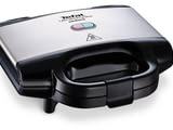 Сандвич мейкър, Tefal SM157236 Ultracompact white, grill plate, 700W, on/off, ready-cook button, LED