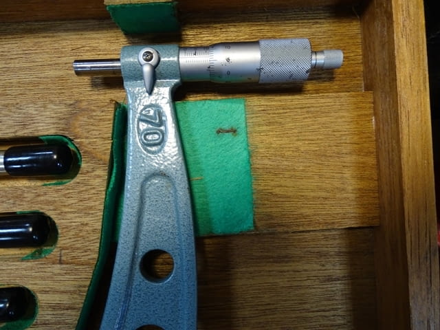Микрометър Mitutoyo 104-145 OMC-700 outside micrometer 600-700mm - снимка 7